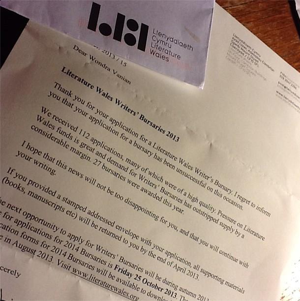 On failure. (Again.)